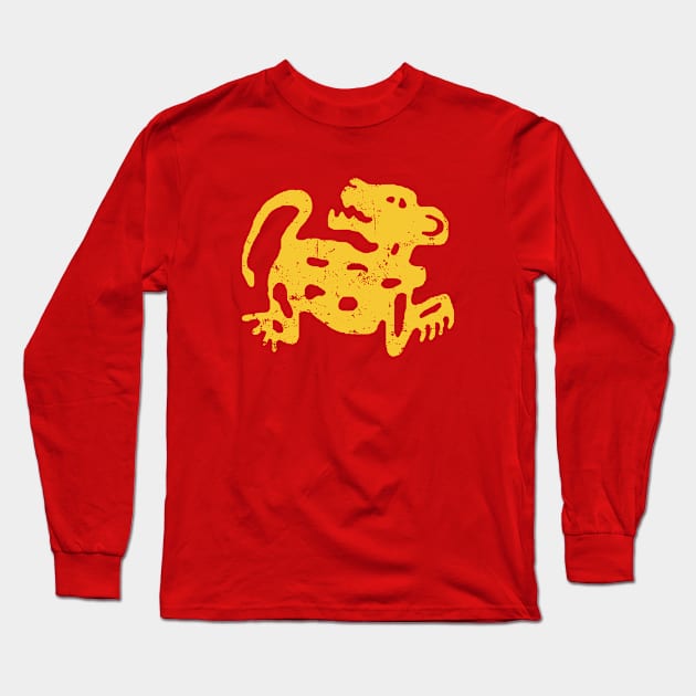 legends of the hidden temple - Red jaguars Long Sleeve T-Shirt by The Sarah Gibs